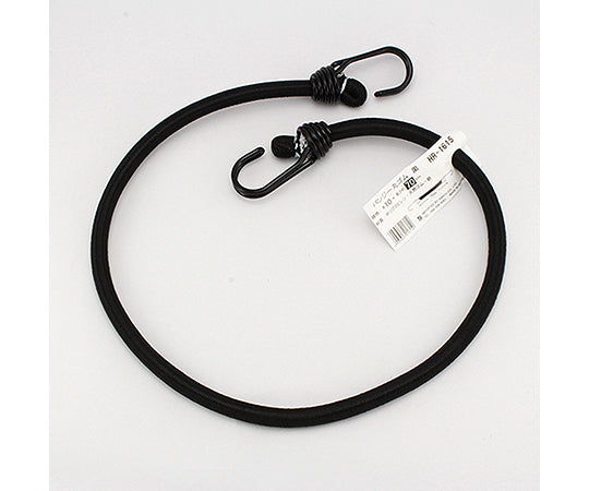 Bungee round rubber band, black, 10mm x 70cm, HR-1615, 1 piece