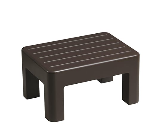 Plastic handy stand, small, brown, 380mm x 280mm x 200mm, ST-525, 1 piece