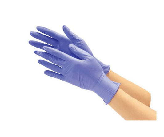 니트릴 사용 극박 장갑 가루 없음 100장입 블루 M 2039 1상자(100장입)