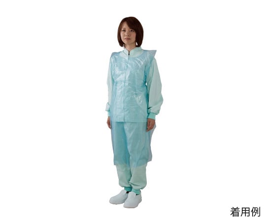 ガードファインエプロンアルファ　80枚入　ブルー　4448 1箱(80枚入)