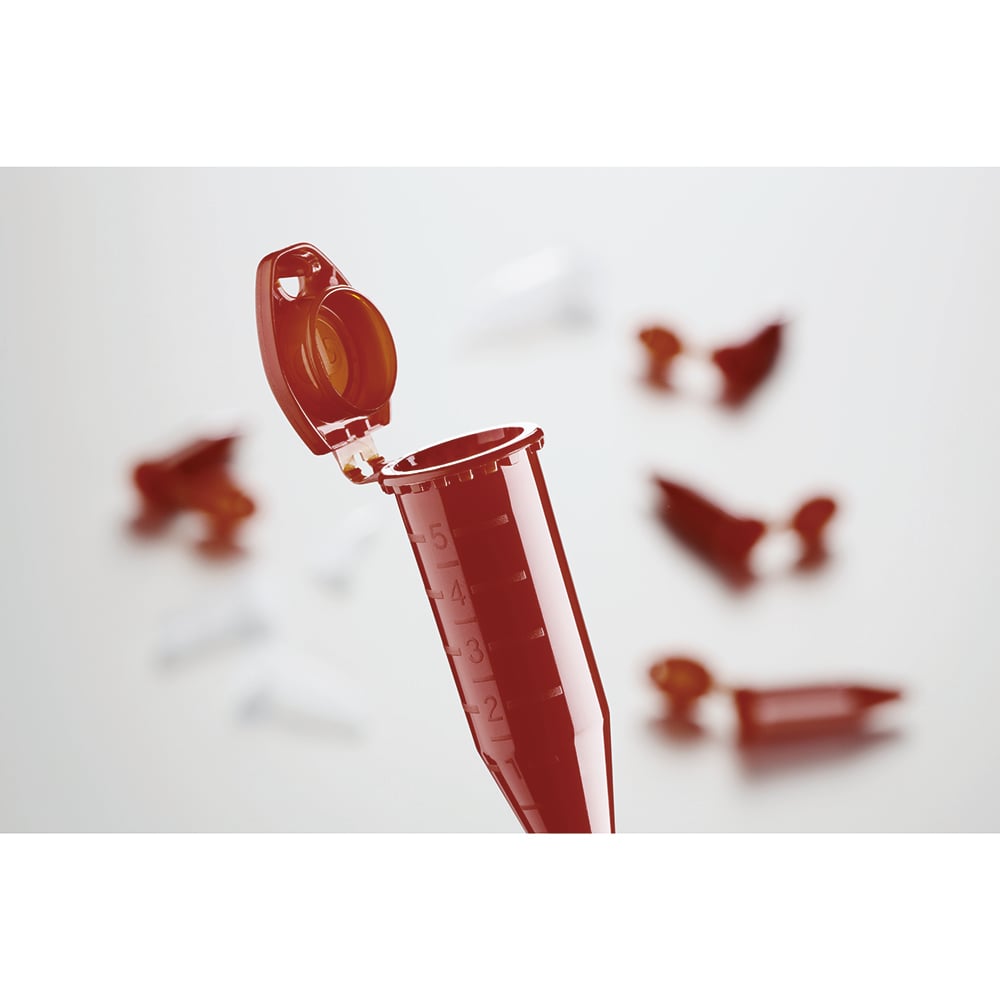 エッペンドルフチューブ 5.0mL 茶 1式（200本入）　0030 119.452 1式(200本入)