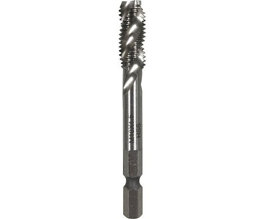 EHOTE Hexagonal Shank Spiral Tap for Blind Holes and Through Holes 3/8 x W16mm RST-3/8 1 Piece