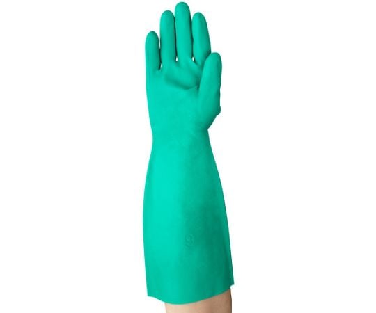 耐油・耐薬品ニトリル厚手手袋　アルファテック　ソルベックス　37-165　Mサイズ　37-165-8 1双