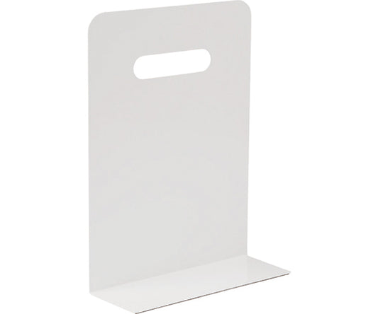 Bookend, high type (with magnet) white A7351-0 1 piece