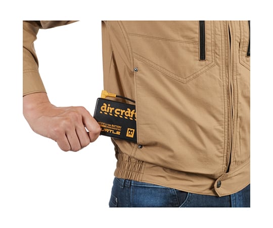 Air Craft Jacket M Khaki AC1141-23-M 1 unit