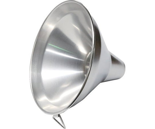 ステンレス太口ロート金具付き（粉ロート）　上径φ210×下径φ48×全長167　足長65　SRTH210 1個