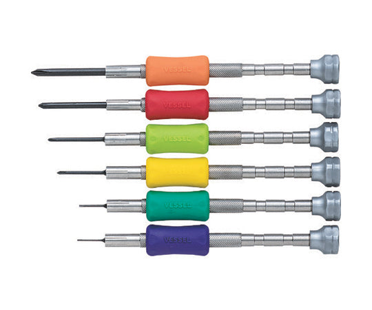 精密ドライバーセット　6サイズ入り　TD-56S 1セット