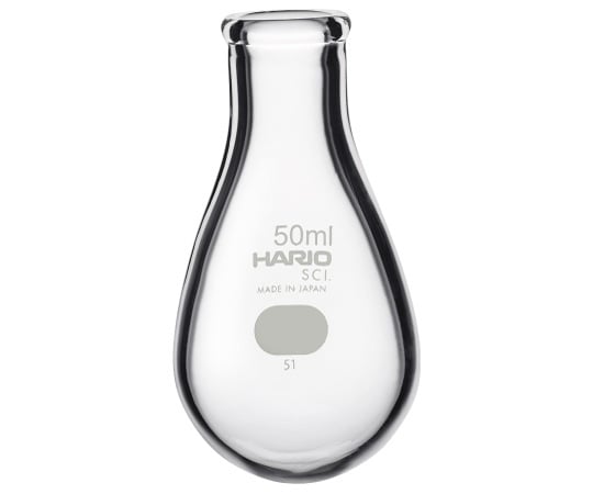 Eggplant flask 50mL NF-50 SCI 1 piece