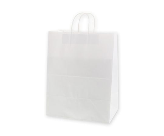 수제 종이 봉투 25 매력 가방 34-2 표백 무지 50 매 003279102 1 팩 (50 매입)