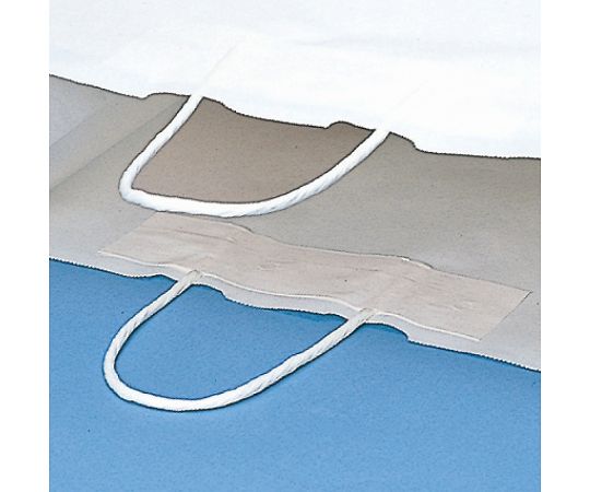 手提げ紙袋　25チャームバッグ　カスタム判　白無地　50枚　003280410 1パック(50枚入)