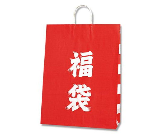 手提げ紙袋　25チャームバッグ　カスタム判　福袋　50枚　003280310 1パック(50枚入)