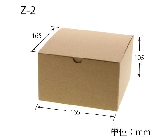 Natural Box Z-2 Plain 10 pieces 006200210 1 pack (10 pieces)