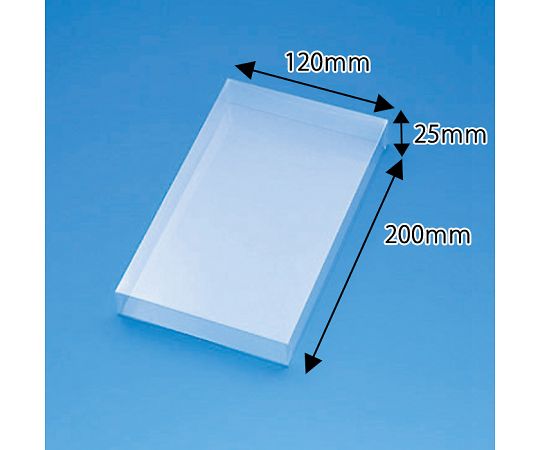 PVC　クリスタルボックス　C-10　無地　5個　006828100 1パック(5個入)