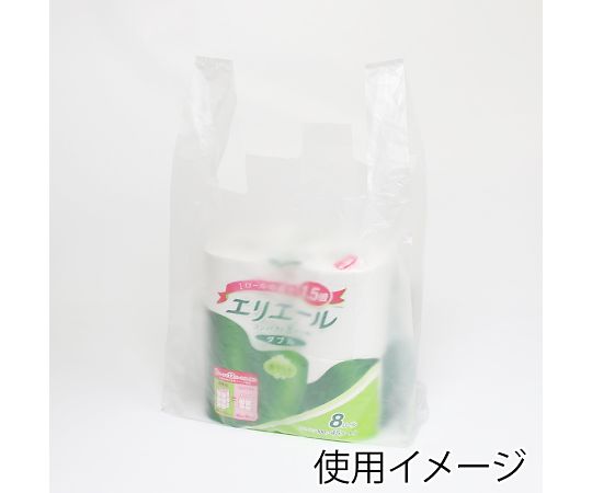 Plastic Shopping Bags EF Hand Hyper 3L Natural 100 pieces 006645926 1 pack (100 pieces)