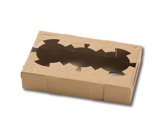 D Cup Holder for 1 or 2 Cups, Kraft, 50 Pieces, 004247902, 1 Bag (50 Pieces)