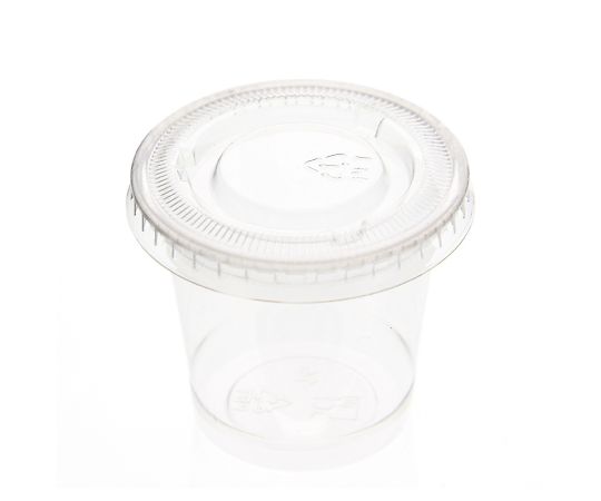 Transparent Cup A-PET 1oz Lid Set Transparent 50 Sets 004525000 1 Pack (50 Sets)