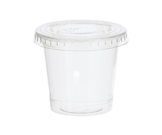 Transparent Cup A-PET 1oz Lid Set Transparent 50 Sets 004525000 1 Pack (50 Sets)