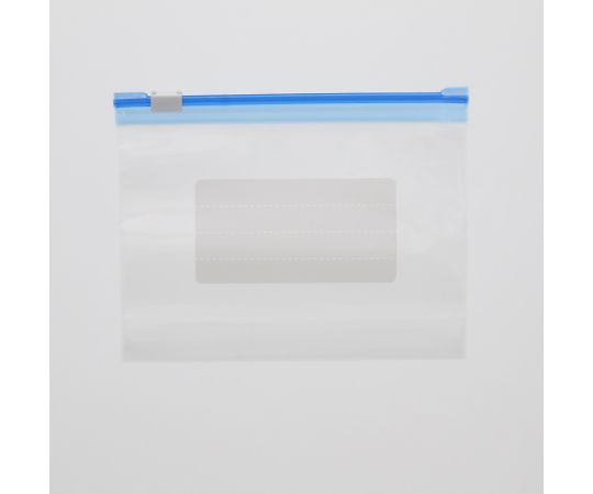 フリーザーバッグ　スライダー式　S　底マチ付　40枚　004749001 1箱(40枚入)