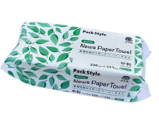 PSニューズペーパータオル中判　リサイクル　30個入　555937 1ケース(30個入)