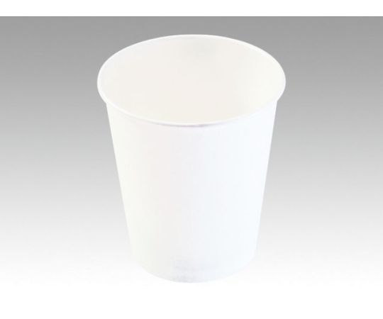 PS Paper Cups, Plain White, 7oz, 211ml, 2400 Cups, 286219, 1 Case (2400 Cups)