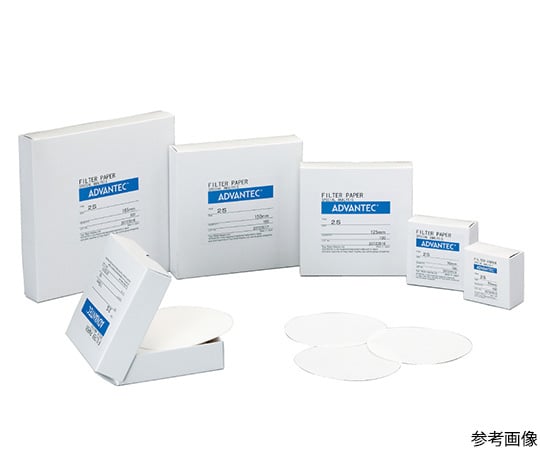 Separative filter paper No.2S φ150mm 1 box (100 sheets) 48011150 1 box (100 sheets)