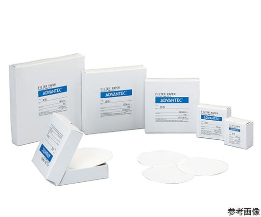 Separative filter paper No.2S φ150mm 1 box (100 sheets) 48011150 1 box (100 sheets)