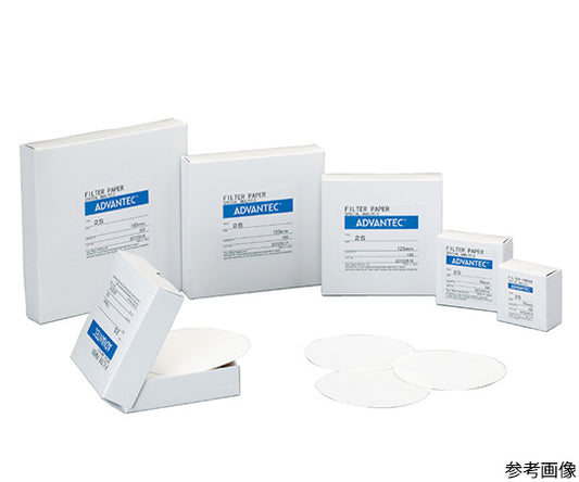 Separative filter paper No.2S φ125mm 1 box (100 sheets) 48011125 1 box (100 sheets)