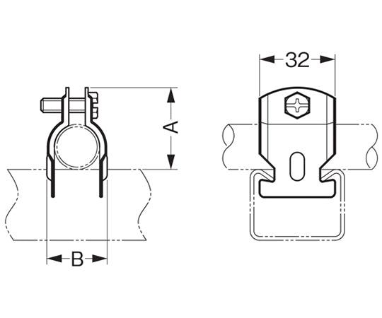 Duct Clip 1 set (10 pieces) DC42 1 set (10 pieces)