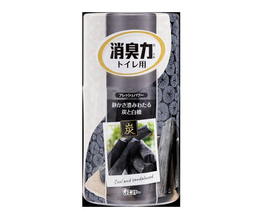 トイレの消臭力　炭と白檀の香り　400ML 1個
