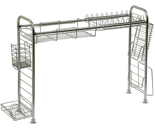 伸縮式シンク上水切りラック　7点セット　ND-9122 1セット