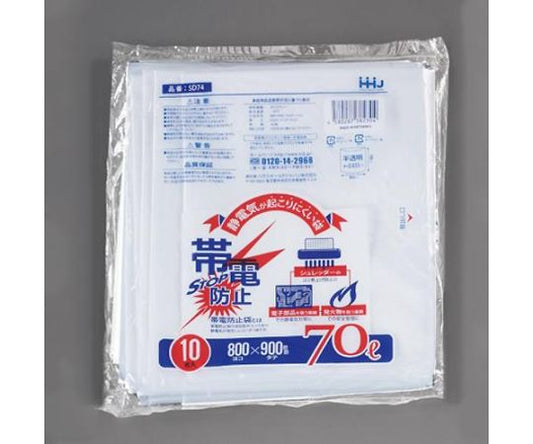 800x900mm/70L 쓰레기 봉투(반투/대전 방지/10장 EA995AD-362 1봉(10장입)
