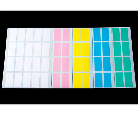 Pastel color labels, sheet type, 5-color mix, MPCL1530SM, 1 bag (5 colors x 40 sheets)