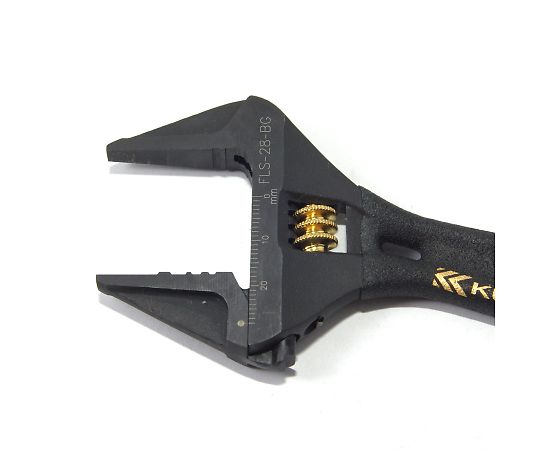 라이트 쇼트 원숭이(흑금·그립 첨부) 118 mm FLS-28-BG 1개