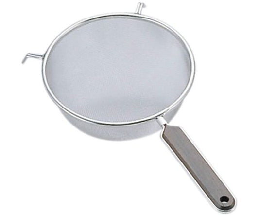 18-8 Rose Pattern Strainer 25cm Single 1pc