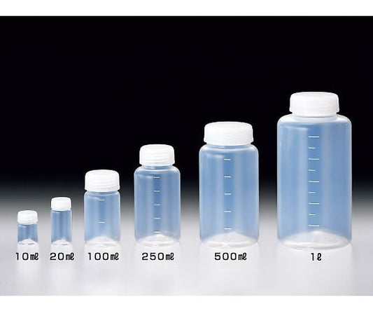 サンプラ®PFA広口ボトル（中栓なし）　100mL　18108 1本