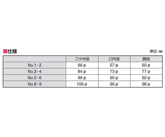 サンプラ®　容器　No.3・250mL　02152 1個