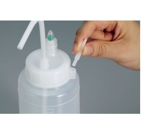 あふれま洗瓶TM（液垂防止弁付洗浄瓶）　250mL　サービスパック（6本入）　27025 1組(6本入)