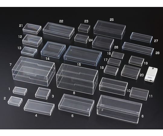 Styrofoam square case No.15 (10 pieces) 02275k 1 set (10 pieces)