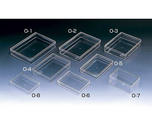 Large square polystyrene case O-4 02323 1 piece