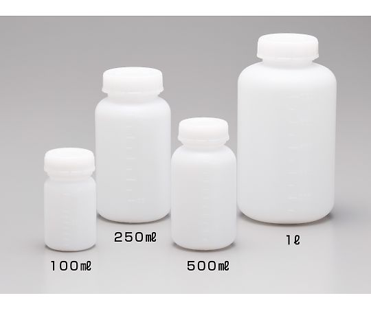 サンプラ®バイオプラ　PE広口ボトル　100mL　30804 1本