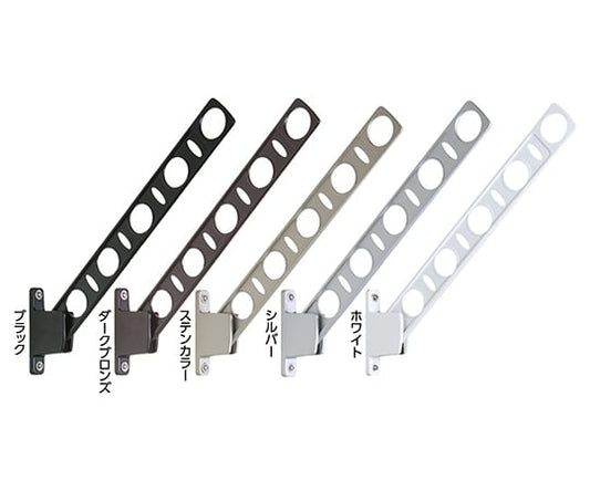 DRY WAVE Window/Wall Clothes Drying Hardware, Stainless Color, KAN55-ST, 1 Set