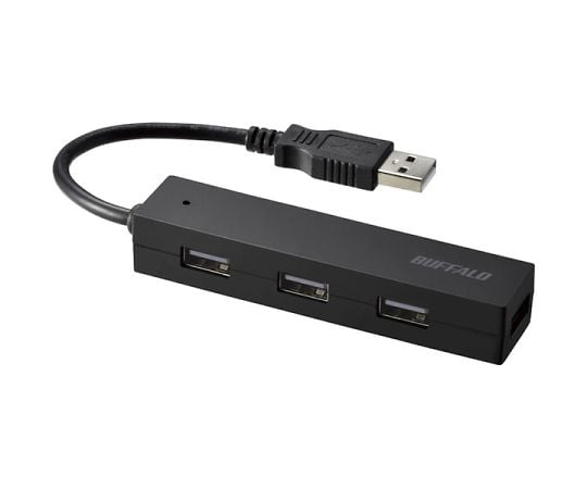 USB2.0　バスパワー　4ポート　ハブ　ブラック　BSH4U050U2BK 1個