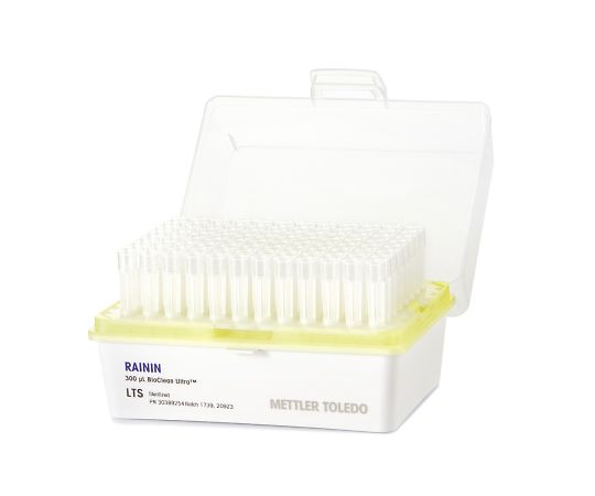 汎用チップ リムーバブルカバーラック RT UNV 300µL F 768A/8 1個（96本×8ラック入）　30389136 1個(96本×8ラック入)