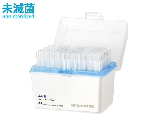 저흡착 LTS 칩(이동식 커버 랙입) 로우 리텐션 칩 RT LTS 1000μL L 768A/8 1개(96개×8 랙입) 30389214 1개(96개×8 랙입)