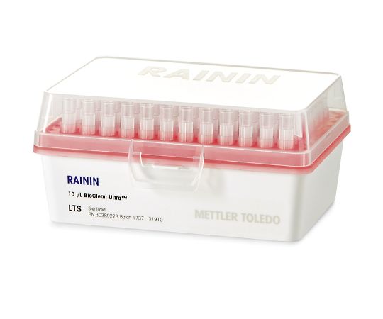 低吸着汎用チップ（リムーバブルカバーラック入）ローリテンションチップ RT UNV 10μL GLS 960A/10 1個（96本×10ラック入）　30389179 1個(96本×10ラック入)