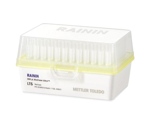 低吸着汎用チップ（リムーバブルカバーラック入）ローリテンションチップ RT UNV 300µL FL 768A/8 1個（96本×8ラック入）　30389139 1個(96本×8ラック入)