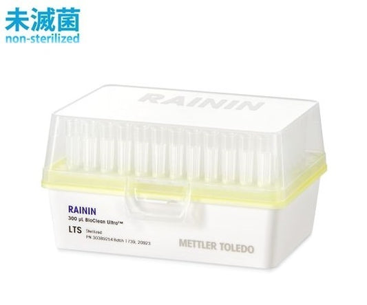 低吸着汎用チップ（リムーバブルカバーラック入）ローリテンションチップ RT UNV 300µL L 768A/8 1個（96本×8ラック入）　30389137 1個(96本×8ラック入)