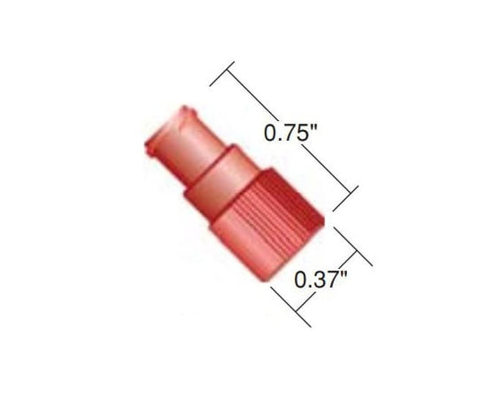 ルアーアダプター　PEEK　Female　Luer　to　1/4-28　Female　P-658 1個