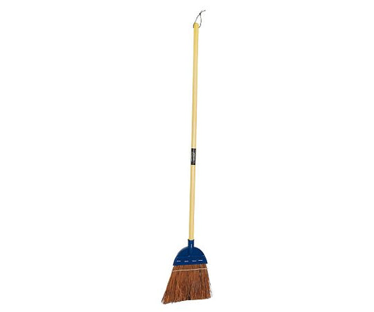 Garden broom, silver long handle N, NSB102, 1 piece