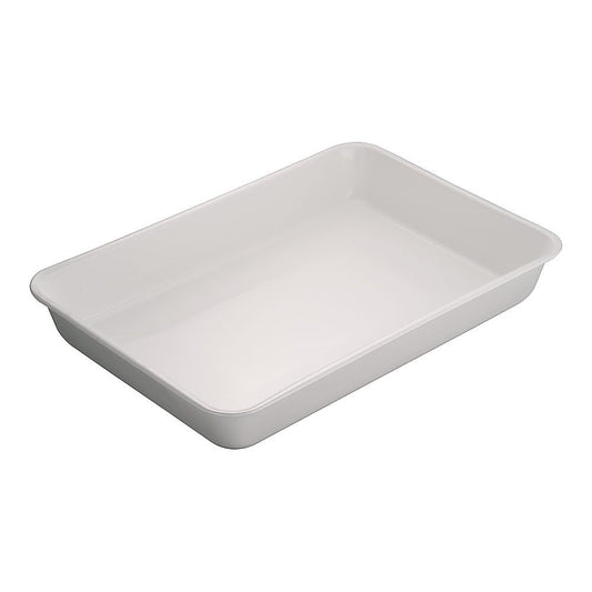 ホーロー角バット　ホワイト　6枚取 1個